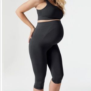 BLANQI maternity belly support crop leggings